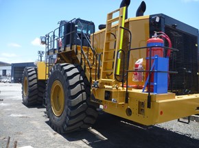 Loader - Safety Handrails and Platforms